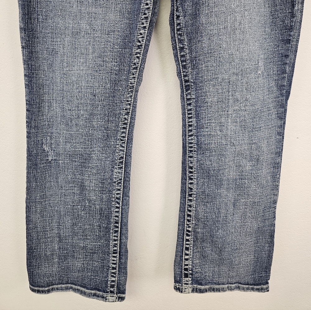 Axel Jeans Mens Vintage Boot 34x31 Medium Wash Blue Denim Bootcut - Picture 4 of 12